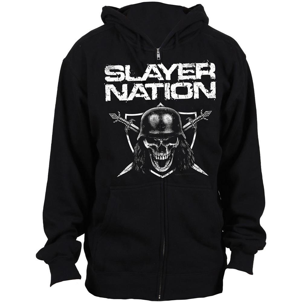 Slayer - Slayer Nation Zip hoodie - Black